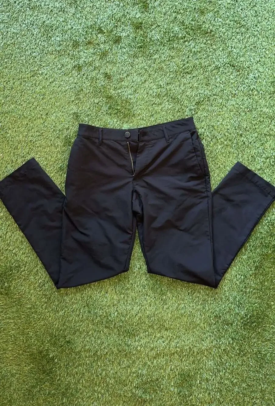 Banana Republic Men's Black Performance Slim Fit Pants 30x32